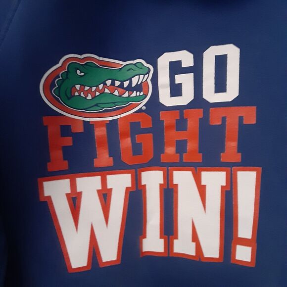 Florida Gators UF Champion Men's Pullover Hoodie Sweatshirt Blue Medium NCAA - Picture 9 of 11